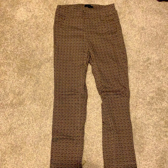 Cropped patterned Pants - Picture 1 of 3